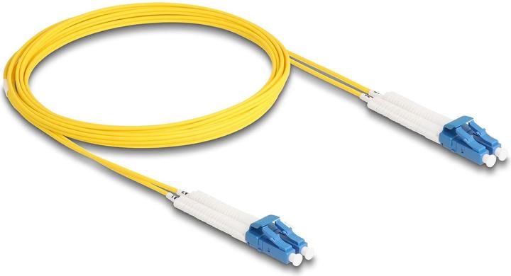 Produktbild Delock LWL Kabel LC-D > LC-D Singlemode OS2 winkelbar 3,0m (3 m)