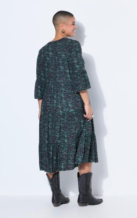 Produktbild Studio Untold Maxikleid, A-Line, Camouflage, 3/4-Ärmel (50, 52)
