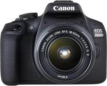 Actual product image Canon EOS 2000D Kit EF-S 18-55 mm III + EF 75-300 mm III (18 - 55 mm, 24.10 Mpx, APS-C / DX)