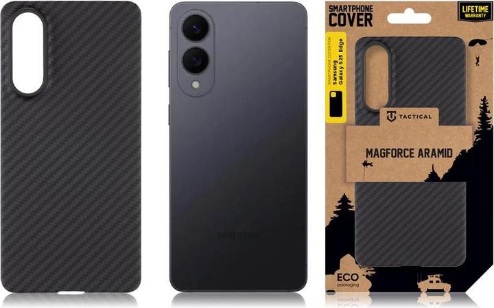 Image du produit Tactical MagForce Aramid Cover für Samsung Galaxy S25 Edge Schwarz (Samsung Galaxy S25 Edge)