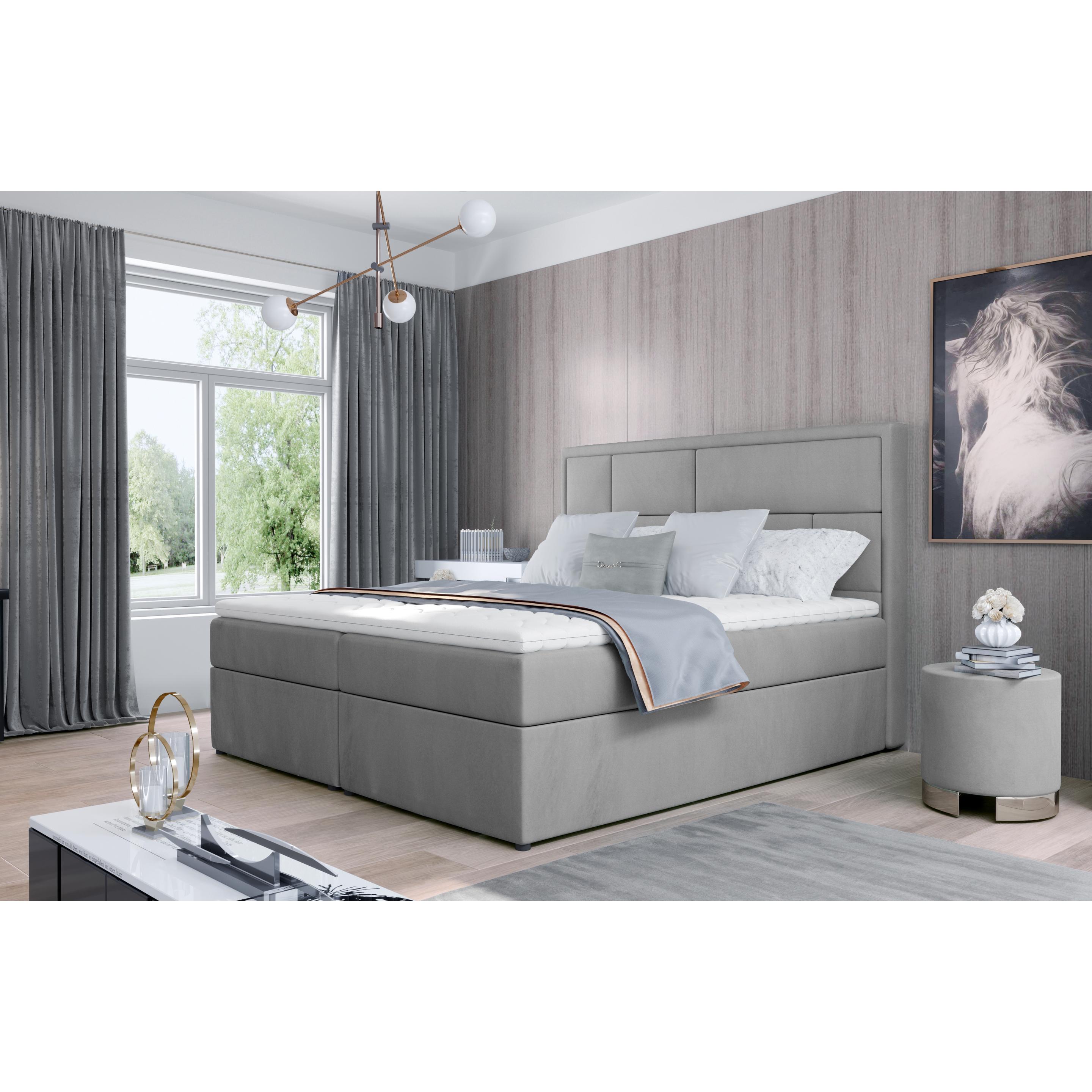 ELTAP, Boxspringbett, Meron mit Stauraum (160 x 200 cm)