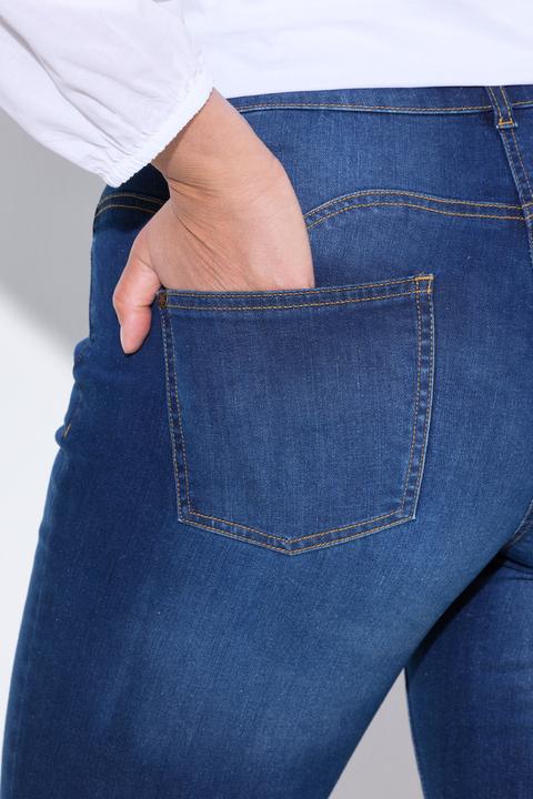 Produktbild Angel of Style Bootcut-Jeans Lea, Western-Stickerei, 5-Pocket (44)