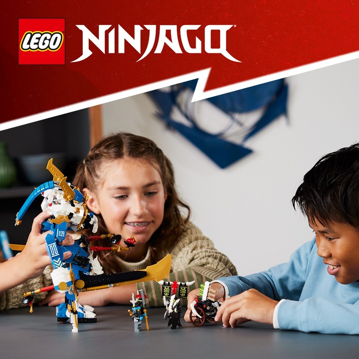 Actual product image LEGO Jay's Titan Mech (71785, LEGO Ninjago)