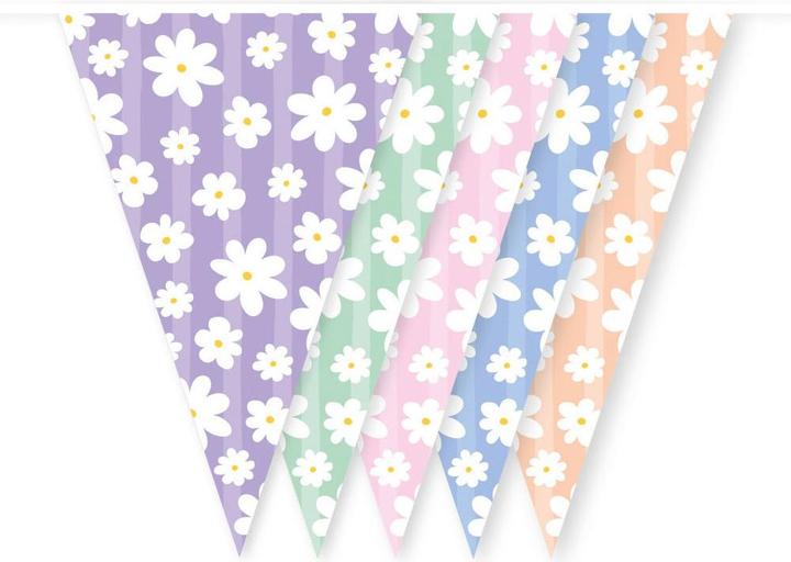 Produktbild Globos Europe Gänseblümchen-Wimpelkette - 10 m