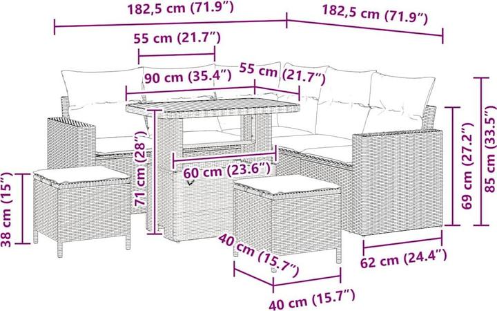 Actual product image vidaXL Juniper