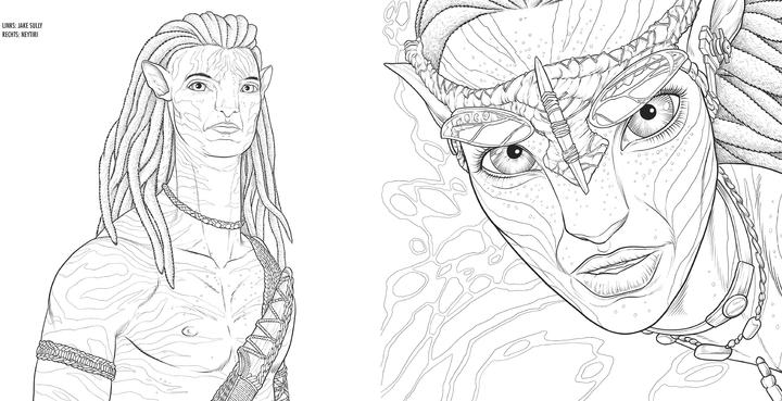 Produktbild Avatar: Das offizielle Malbuch (AT)