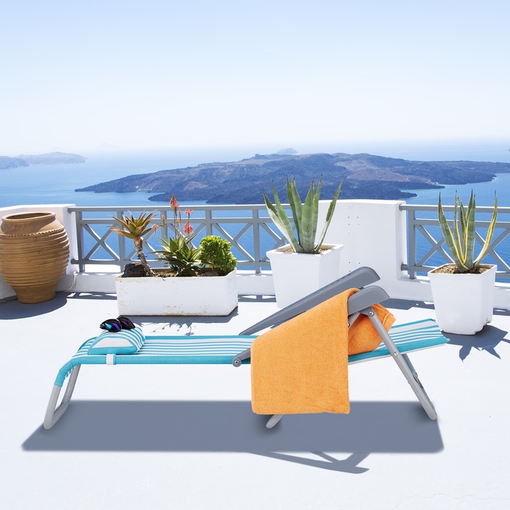 Immagine prodotto Relaxdays Sedia-sdraio pieghevole (85 cm)