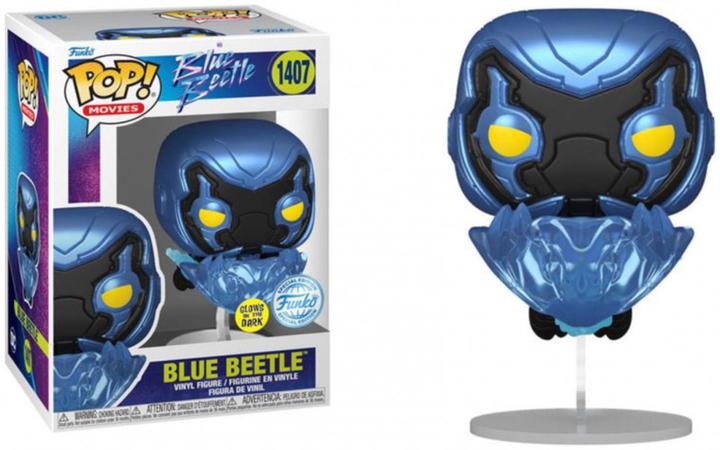 Immagine prodotto Funko POP! Blue Beetle - Blue Beetle (Flight) Esclusivo Fosforescente