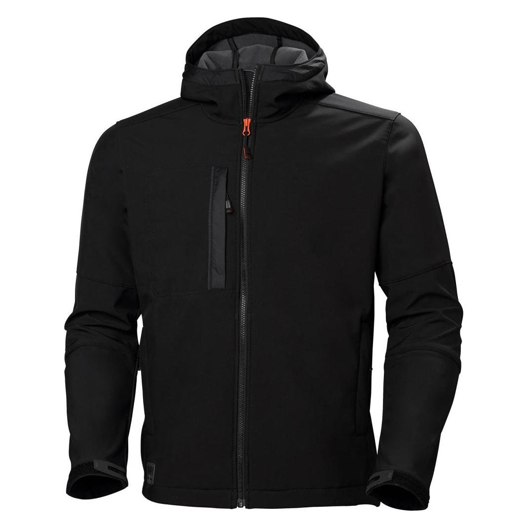 Helly Hansen, Werkjas, Softshell Jas Kensington Zwart Maat S (S)