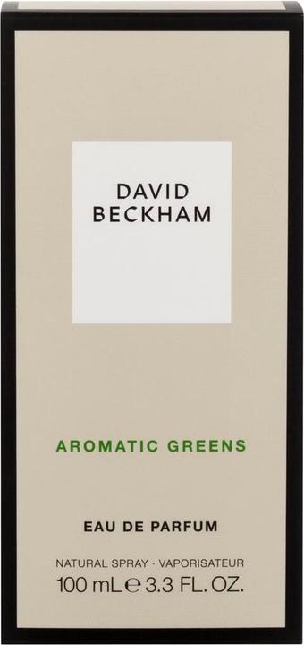 Actual product image David Beckham Aromatic Greens (Eau de parfum, 100 ml)