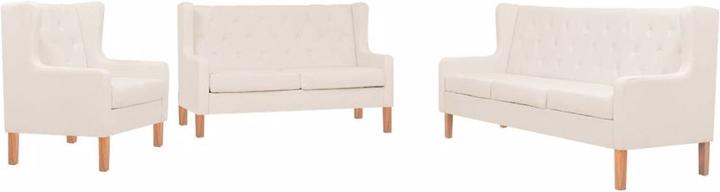 Actual product image vidaXL Theo 1-seater + 2-seater + 3-seater (Upholstery set)