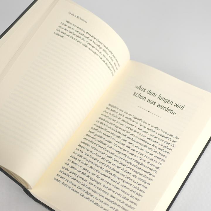 Actual product image My Life is My Business (German, Werner Frankfurt, 2023)