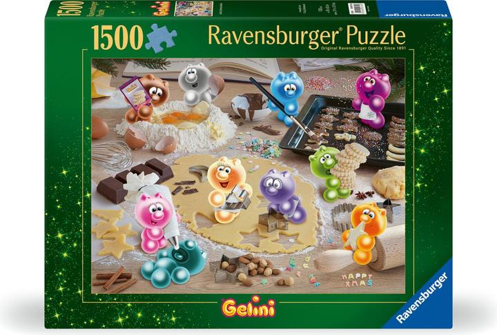 Produktbild Ravensburger Puzzle 12000725 - Gelinis Weihnachtsbäckerei - 1500 Teile Puzzle für Erwachsene und (1500 Teile)