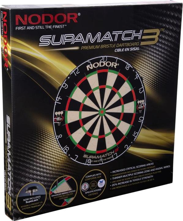 Produktbild Braet Dartboard Nodor, Supamatch 3, Diam 46Cm