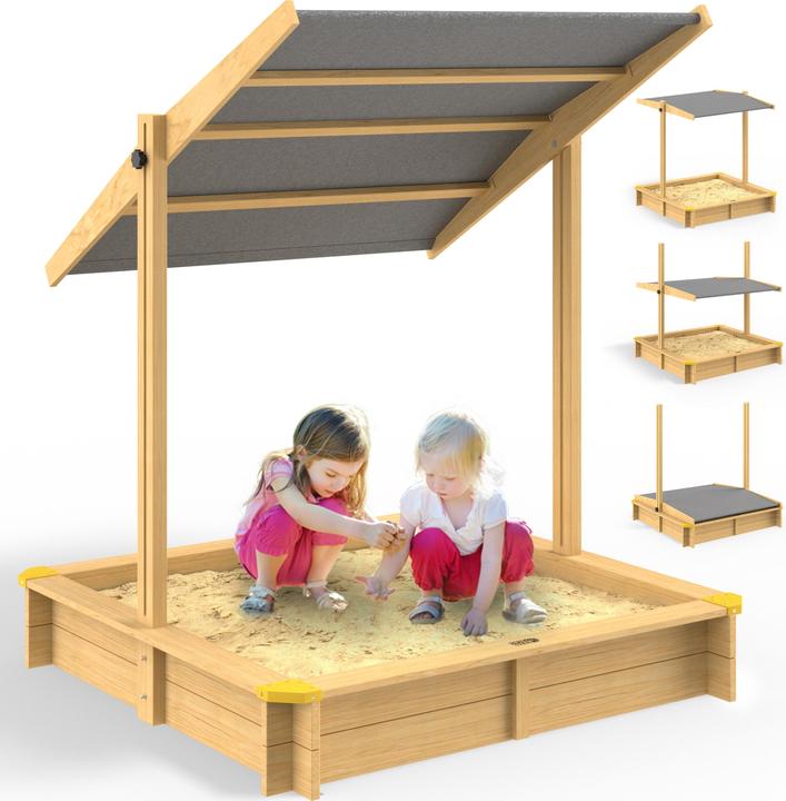 Spielwerk Sandkasten mit Sonnendach verschiedene Grössen