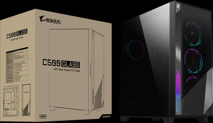 Produktbild Gigabyte Aorus C500 (ATX, E-ATX, Mini-ITX, mATX)