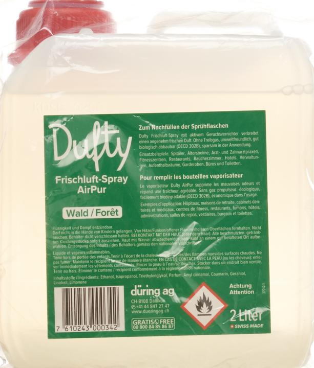 Image du produit Dufty Spray air frais Bidon