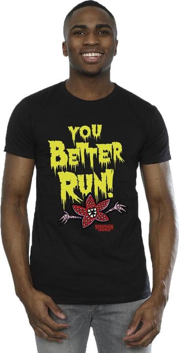 Produktbild Netflix Stranger Things You Better Run TShirt (S)