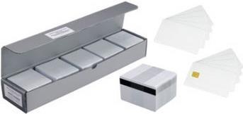 Actual product image Zebra 800050-158 Blank plastic card