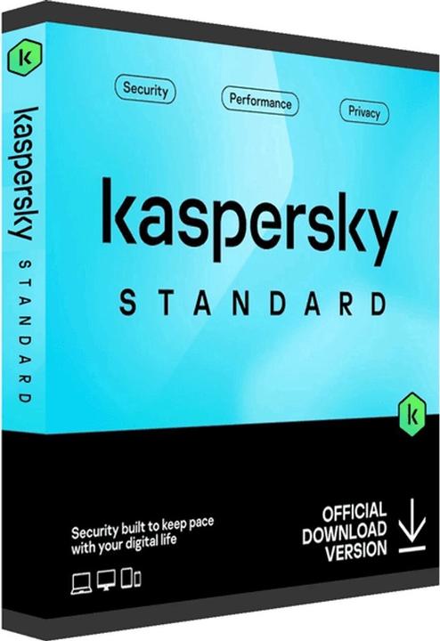 Immagine prodotto Kaspersky Standard 10device 2year Download (1 Utente, 10 Dispositivi/Utenti, 24 mesi)