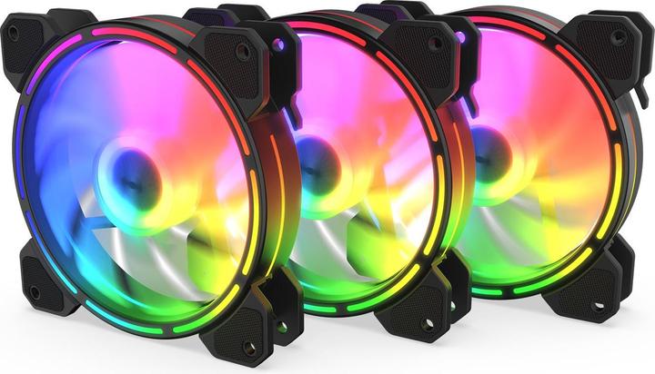 Krux Lunar 120 ARGB KIT 3x 120mm (120 mm, 3 x)