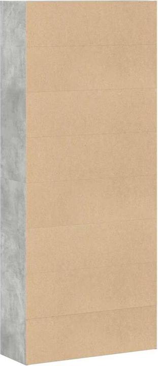 Immagine prodotto vidaXL Bücherregal Bücherschrank Standregal Raumteiler Betongrau Holzwerkstoff (80 x 30 x 189 cm)