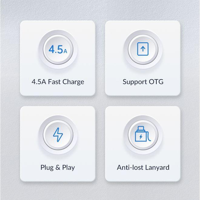 Image du produit Orico Adaptateur (USB Type C, USB-A)