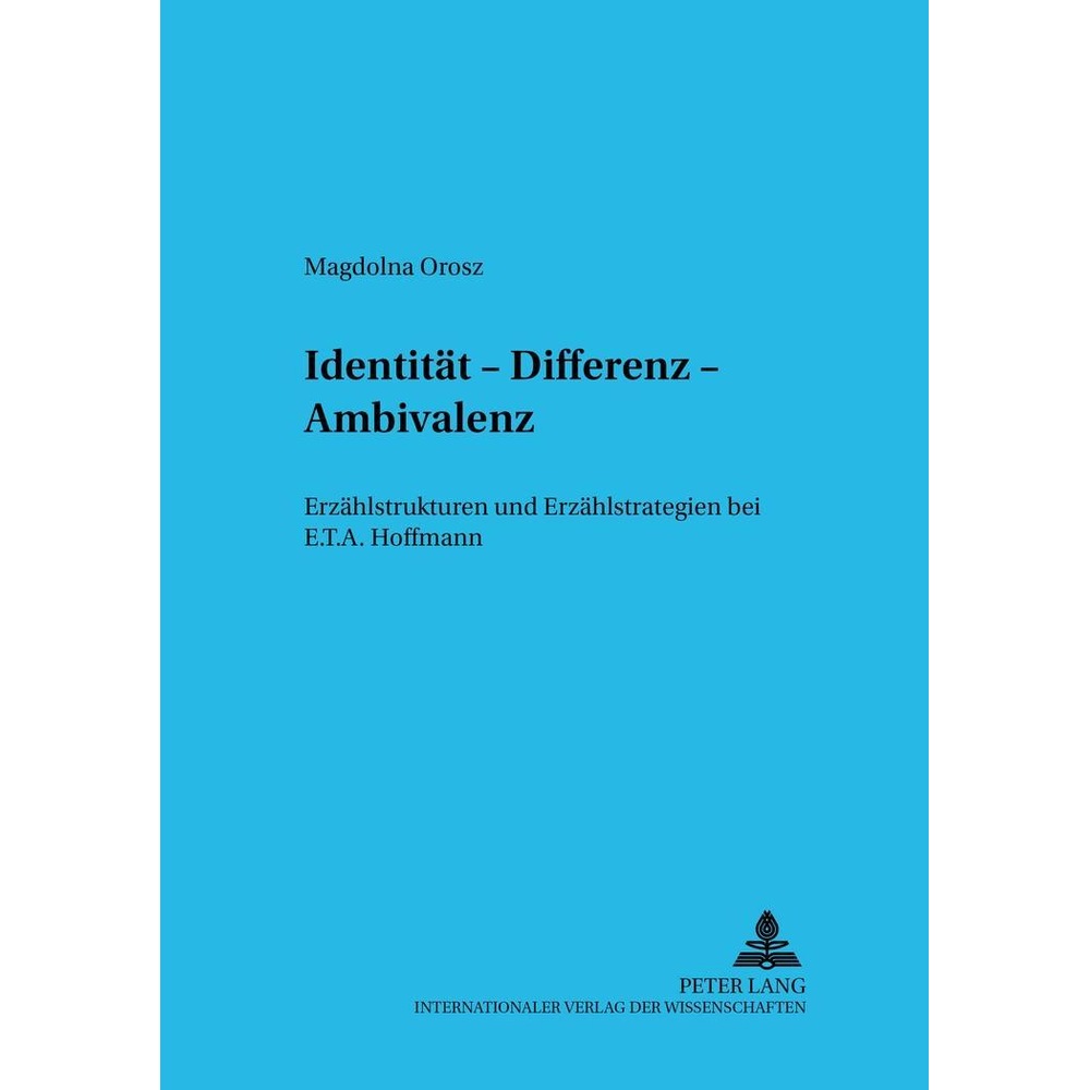 Orosz:Identität, Differenz, Ambivalenz, Fachbücher von Magdolna Orosz