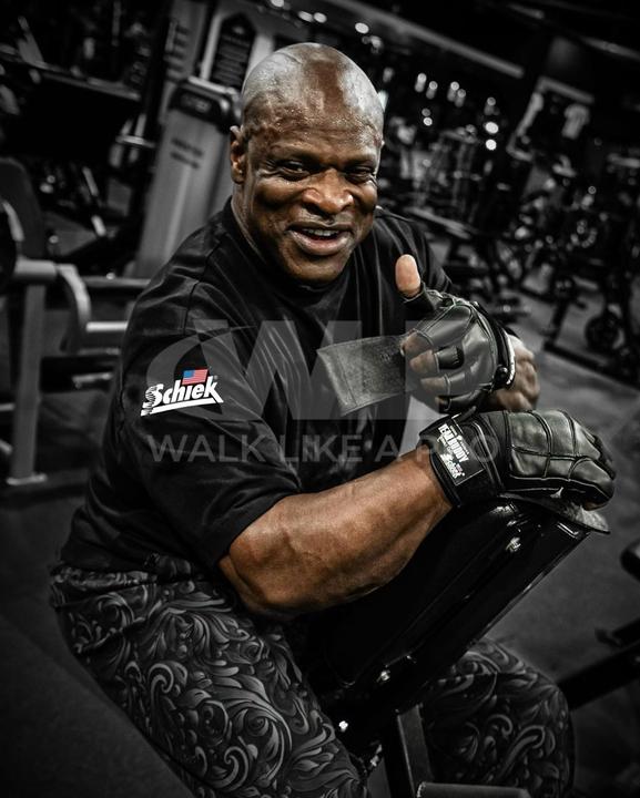 Produktbild Schiek Ronnie Coleman Leather Lifting Gloves Black (S)