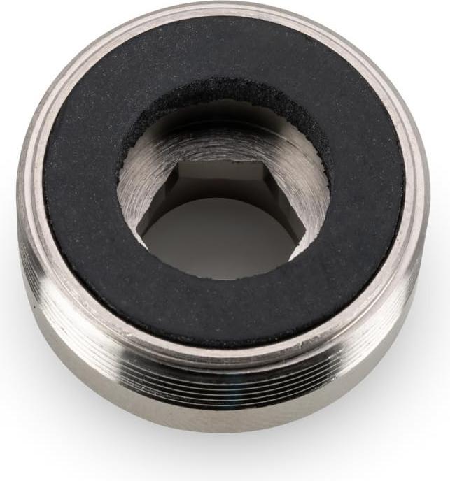 Produktbild Optimus Hardtube Fitting, 12 mm, 6er-Pack mit Werkzeug - Satin Nickel