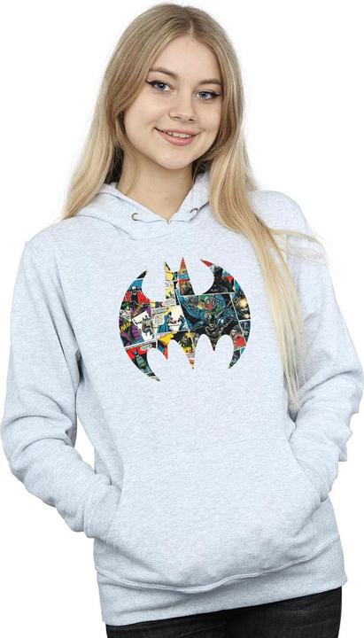 Immagine prodotto Felpa con cappuccio con logo di Batman (XXL)