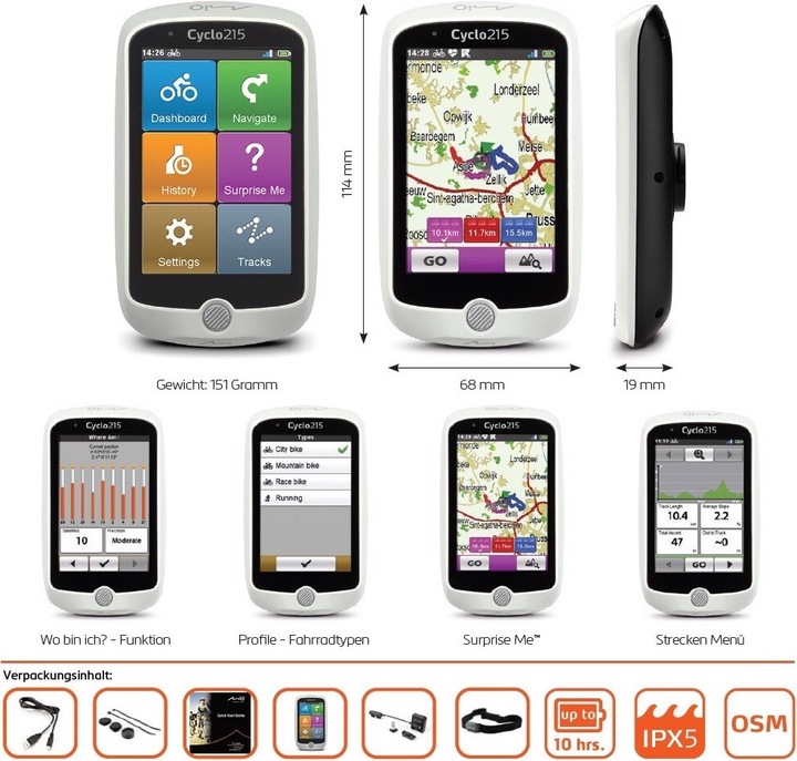 Image du produit Mio Cyclo 215 HC
