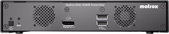 Actual product image Matrox Extio N3408 IP KVM transmitter appliance