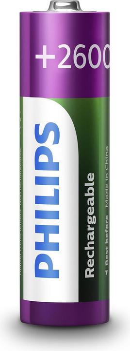 Actual product image Philips Rechargeable (4 pcs., AA, 2600 mAh)