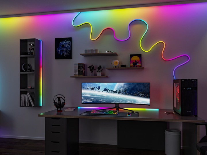 Image du produit Paulmann Tube EntertainLED Black Neon (RGB, 300 cm, Intérieur)