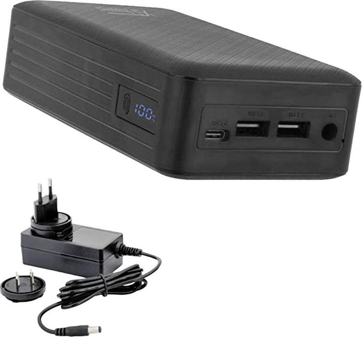 Produktbild Xpower XTPower XT-27000 DC AO PA Powerbank 26800 mAh Li-Ion USB, USB-C®, DC-Buchse 3.5mm Schwarz (26800 mAh, 99.16 Wh)