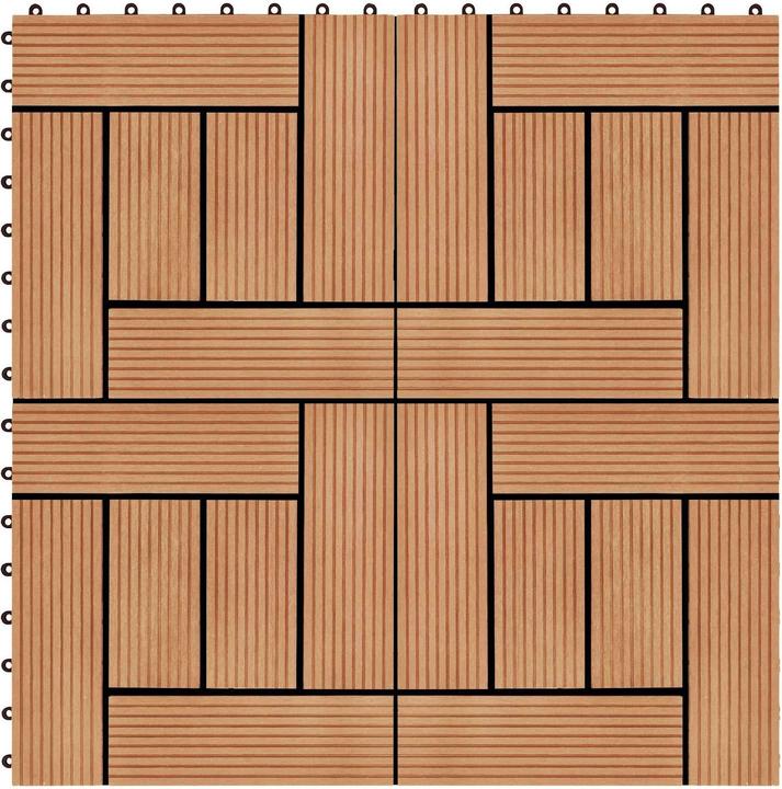 Produktbild vidaXL Terrassenfliese (22x, 30 x 30 cm)