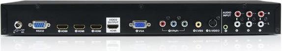 Actual product image StarTech HDMI Converter Switch - HDMI/ VGA/ Component/ S-Video Scaler - HDMI converter switches between...
