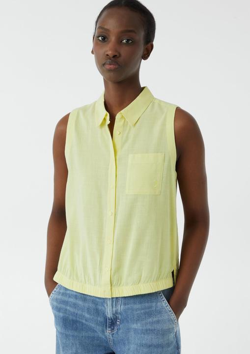 Produktbild Comma Bluse Ärmellose Hemdbluse aus leichtem Viskosemix (46)