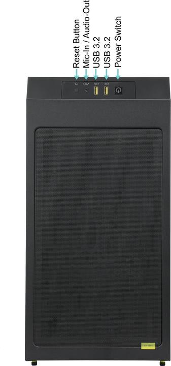 Produktbild Ankermann General Gaming PC (1000 GB, 32 GB, Intel Core i7-13700F, GeForce RTX 5070)