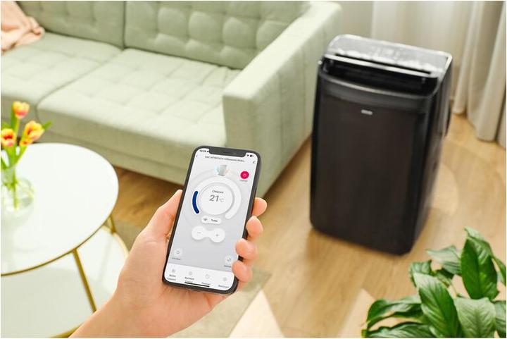 Actual product image Sencor SACMT9079CH wifi portable air conditioner + heater (35 m², 9000 BTU/h)