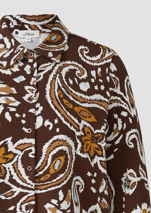 Immagine prodotto s.Oliver T-Shirt Hemdbluse aus Jersey (46)