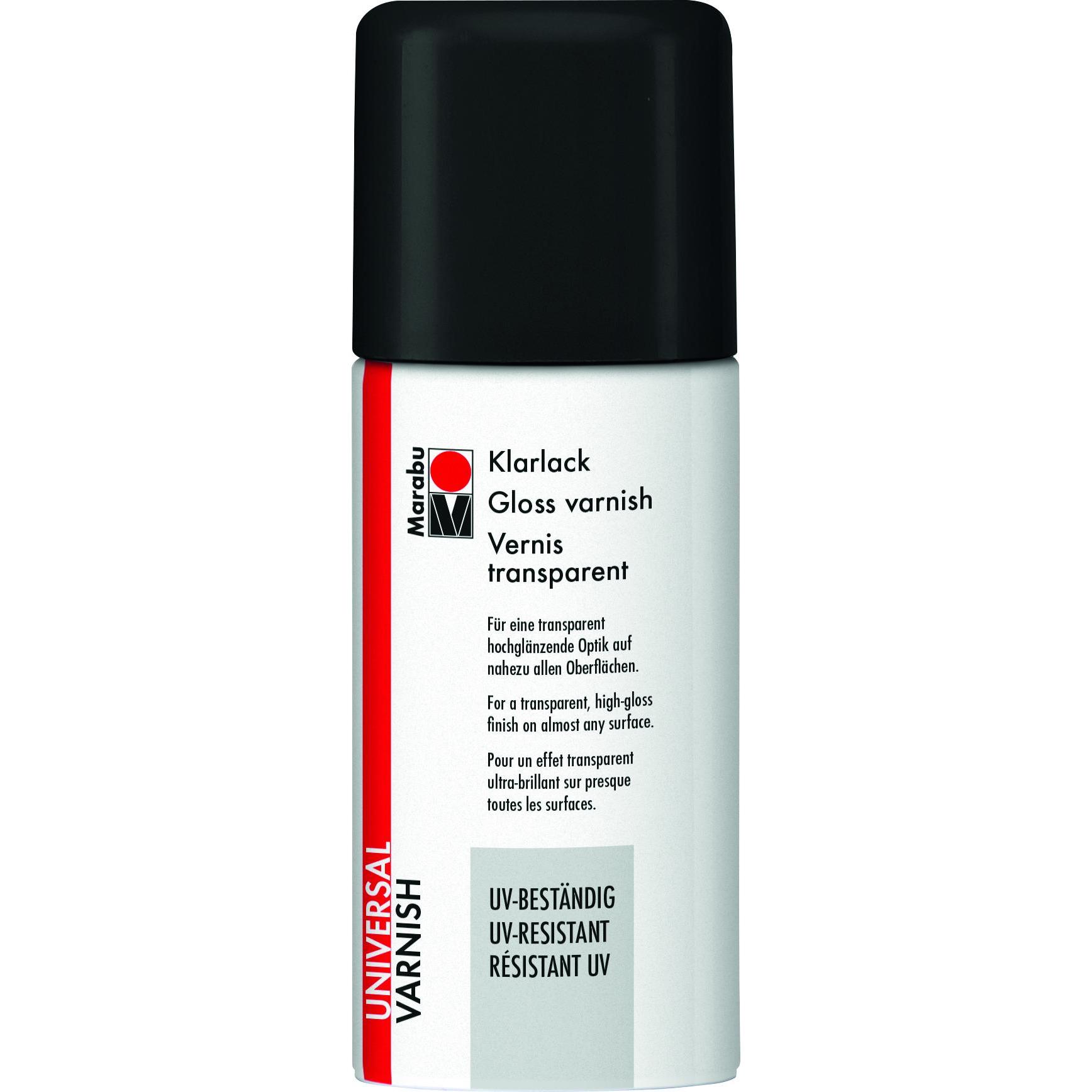 Marabu, Lack, Klarlack Spray UV (Farblos, 0.15 l)