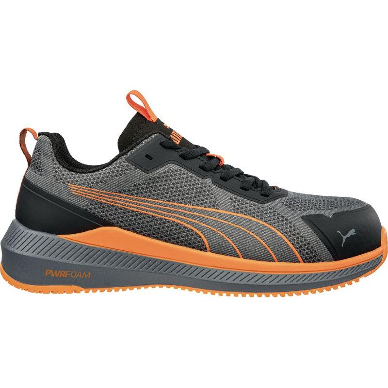 Puma, Sicherheitsschuhe, S1PS Slide Grey/Orange Low (45)