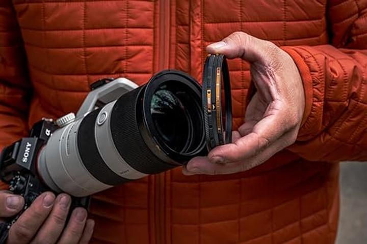 Actual product image PolarPro Helix Thread Plate - 77 mm - McKinnon Edition (77 mm, Polarizing filter)