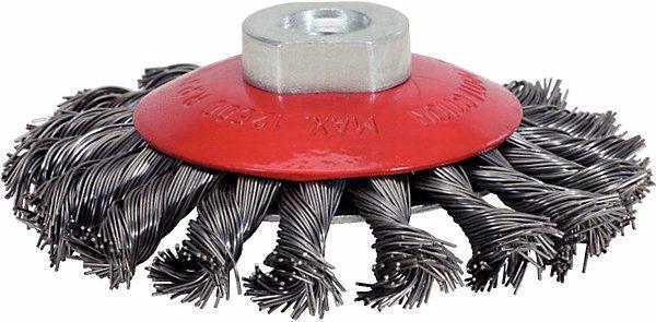 Produktbild KS Tools Rostfreie Kegelform-Stahldrahtrundbürste