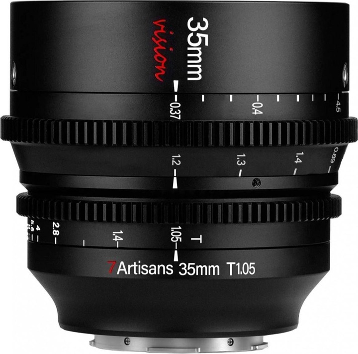 Actual product image 7artisans Fixed focal length 35 mm T1.05 (Fujifilm X, APS-C / DX)
