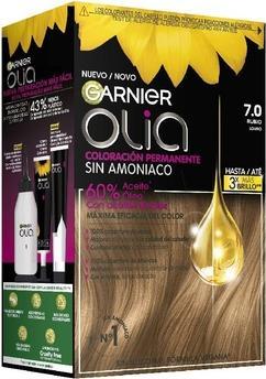 Actual product image Garnier OLIA Coloración Permanente #7.0 Rubio 4 pz (N 7 Blonde)