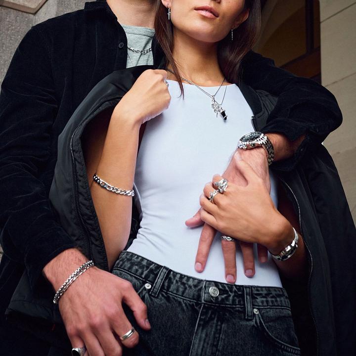 Immagine prodotto Thomas Sabo Serpente e spada anneriti dai creoli (Argento 925)