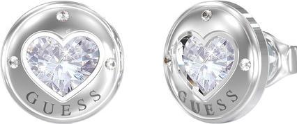 Immagine prodotto Guess Orecchini romantici in acciaio a forma di cuore JUBE03349JWRHT (Zirconia cubica, Acciaio)